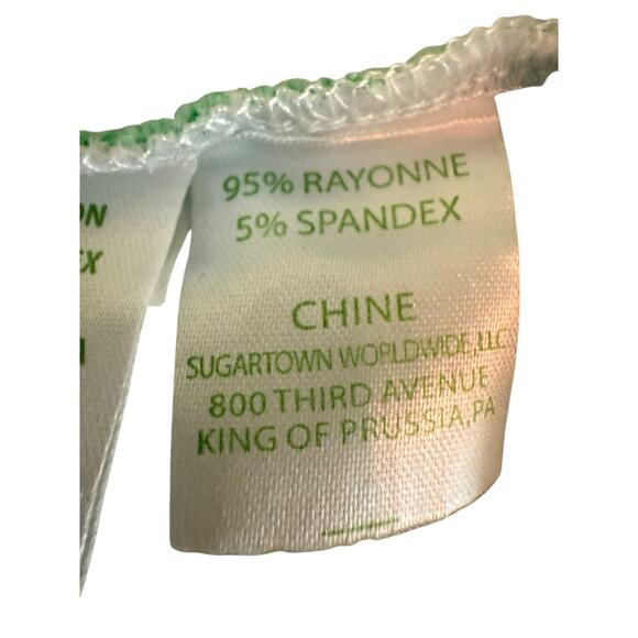 Lilly Pulitzer Green/Blue/White Wrap Dress XS - Picture 10 of 12